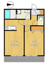 O-NEST六町の物件間取画像